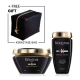 Kerastase Chronologiste Mask & Shampoo Package with Free kerastase Bag