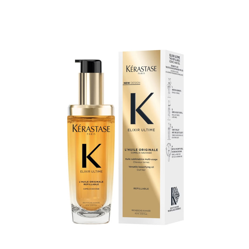 Kerastase Elixir Ultime L'Huile Originale Hair Oil 75ml - kerastase uae - hair oil - hair serum - kerastase hair oil - dayjour