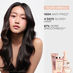 Kerastase Gloss Absolu Bain Hydra- Glaze Illuminating Shampoo 500ml-shampoo- hair care- kerastase- gloss absolu- antifrizz- long hair- dayjour- UAE