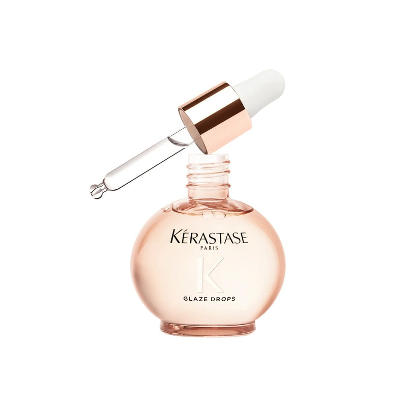 Kerastase Gloss absolu Glaze Wild Rose Hair oil 45ml- hair oil- long hair- antifrizz- hair care- smooth hair- dayjour- UAE-kerastase- gloss absolu