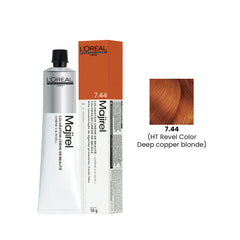 Loreal Professional Hair Color Majirel 50ml 7.44 Deep Copper Blonde (HT Revel Color)-L’Oreal hair color-loreal uae- loreal professional- Dayjour