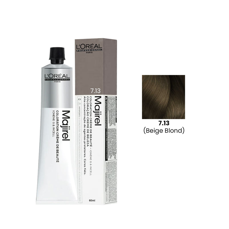 Loreal Professional Hair Color Majirel 60ml 7.13 Beige Blonde - Majirel hair color - Loreal Professional color in UAE - Loreal Hair color - Dayjour - UAE