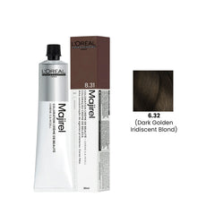 Loreal Professional Hair Color Majirel 60ml 6.32 Dark Golden Iridescent Blonde - Majirel hair color in UAE - Dayjour - Loreal professional hair color