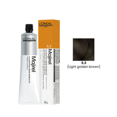 Loreal Professional Hair Color Majirel 60ml 5.3 Light Golden Brown - Loreal majirel hair color -  Loreal hair color in UAE - Dayjour - Majirel professional hair color