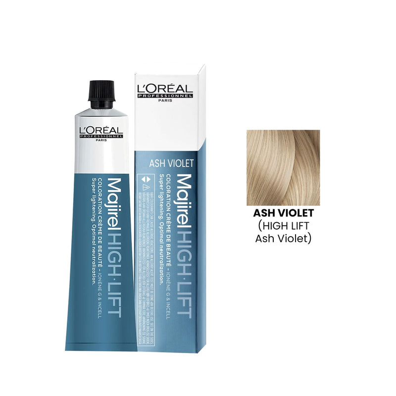 Loreal Professional Hair Color Majirel High Lift 60ml Ash Violet - high lift hair color - Majirel high lift in UAE - Dayjour - Loreal professional