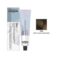 Loreal Professional Hair Color Dia Light 60ml 7.18 Ash Mocha Blonde - dialight hair color - loreal UAE - professional hair color - Dayjour