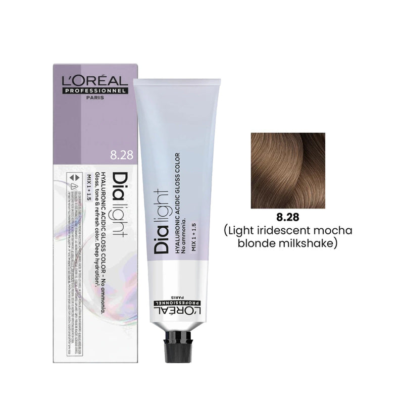 Loreal Professional Hair Color Dia Light 60ml 8.28 Light Iridescent Mocha Blonde Milkshake