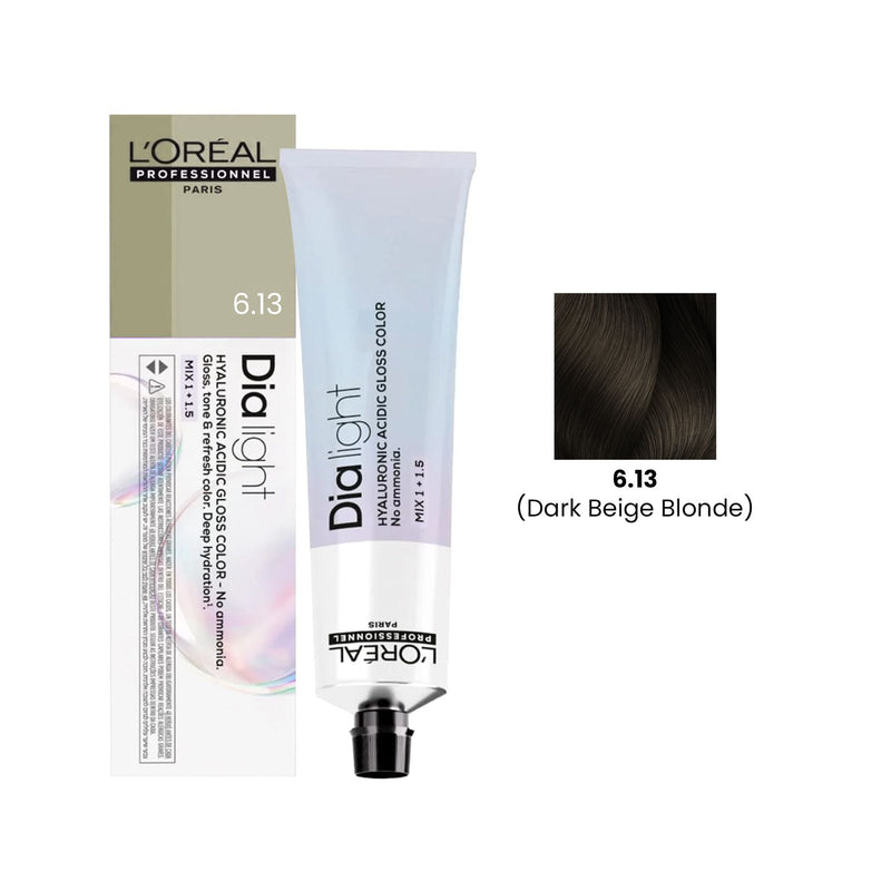 Loreal Professional Hair Color Dia Light 60ml 6.13 Dark Beige Blonde-L’Oreal hair color-loreal uae- loreal professional- Dayjour
