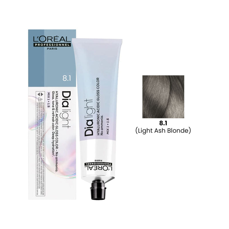 Loreal Professional Hair Color Dia Light 60ml 8.1 Light Ash Blonde-L’Oreal hair color-loreal uae- loreal professional- Dayjour