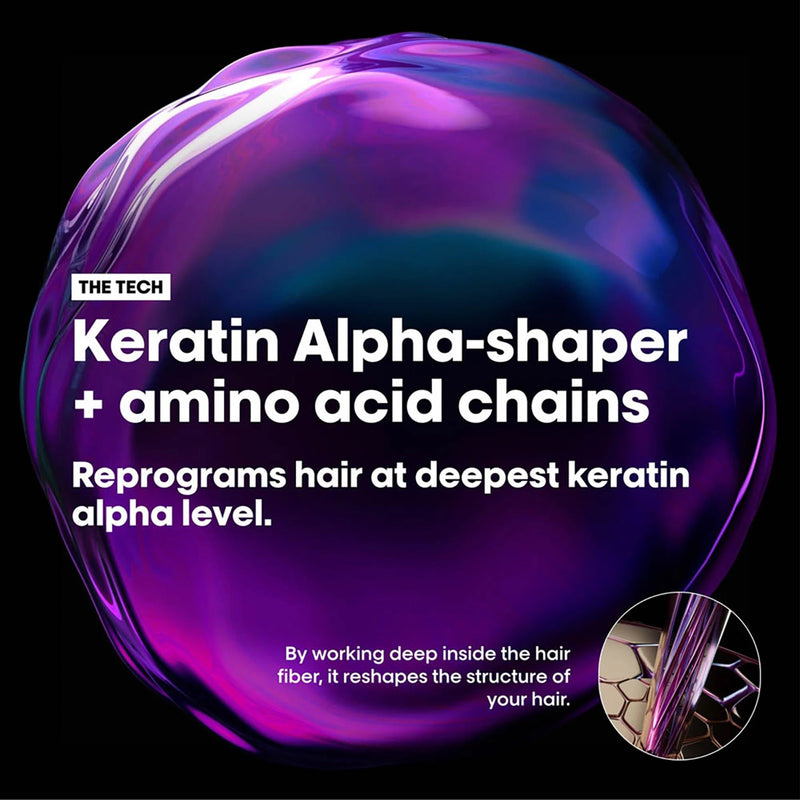 L'Oréal Professionnel Keratin Alpha Sleek Shampoo 1500ml professional smoothing shampoo anti-frizz UAE