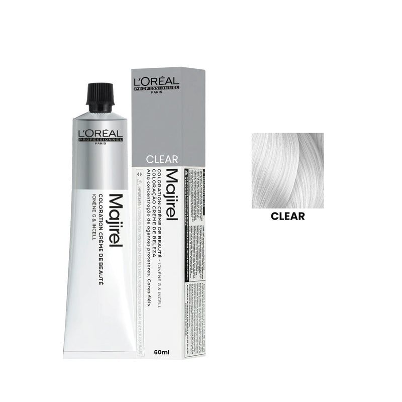 L'Oréal Professionnel Majirel Clear Permanent Hair Color 60ml professional salon hair colour tube