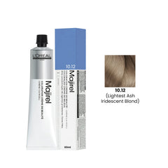 L’Oréal Professionnel Majirel 10.12 hair color 60ml lightest ash iridescent blonde salon professional hair dye UAE