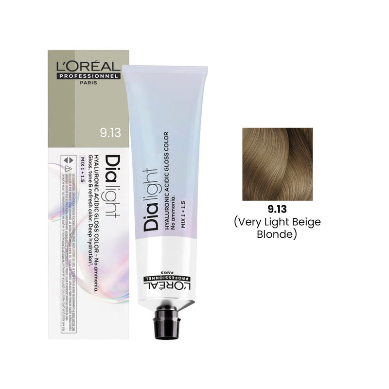 Loreal Professional Hair Color Dia Light 60ml 9.13 Very Light Beige Blonde-L’Oreal hair color-loreal uae- loreal professional- Dayjour