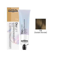 L’Oréal Dia Light 7.3 golden blonde 60ml professional hair color tube salon gloss blonde UAE - loreal dia light 7.3 - golden blonde toner uae - salon blonde hair color gloss