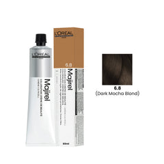 L'Oréal Professionnel Majirel 6.8 Dark Mocha Brown Hair Color 60ml