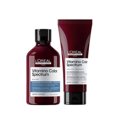 L’Oréal Vitamino Color Spectrum Blue Shampoo and Conditioner Duo - Loreal UAE - shampoo and conditioner package - vitamino color spectrum shampoo and conditioner - Dayjour - UAE