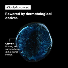 Loreal Professional SE Scalp Advanced Anti Oiliness Clay Hair Mask 250ml - dayjour- hair mask