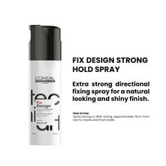 Loreal Professional Techni Art Fix Design Hair Spray Force 5 200ml - loreal uae - dayjour