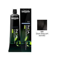 Loreal Professional iNOA Hair Color 60g 6.11 Dark deep ash blonde