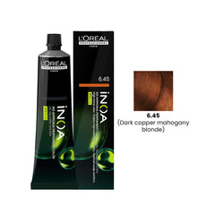 Loreal Professional iNOA Hair Color 60g 6.45 Dark Copper Mahogany Blonde