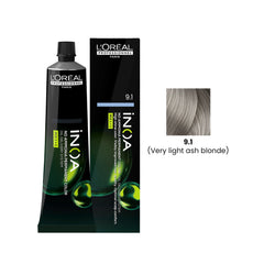Loreal Professional iNOA Hair Color 60g 9.1 Very Light Ash Blonde