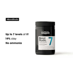 Loreal Professionnel Blond Studio 7 Lightening Clay Powder 500g - dayjour - blond studio- loreal