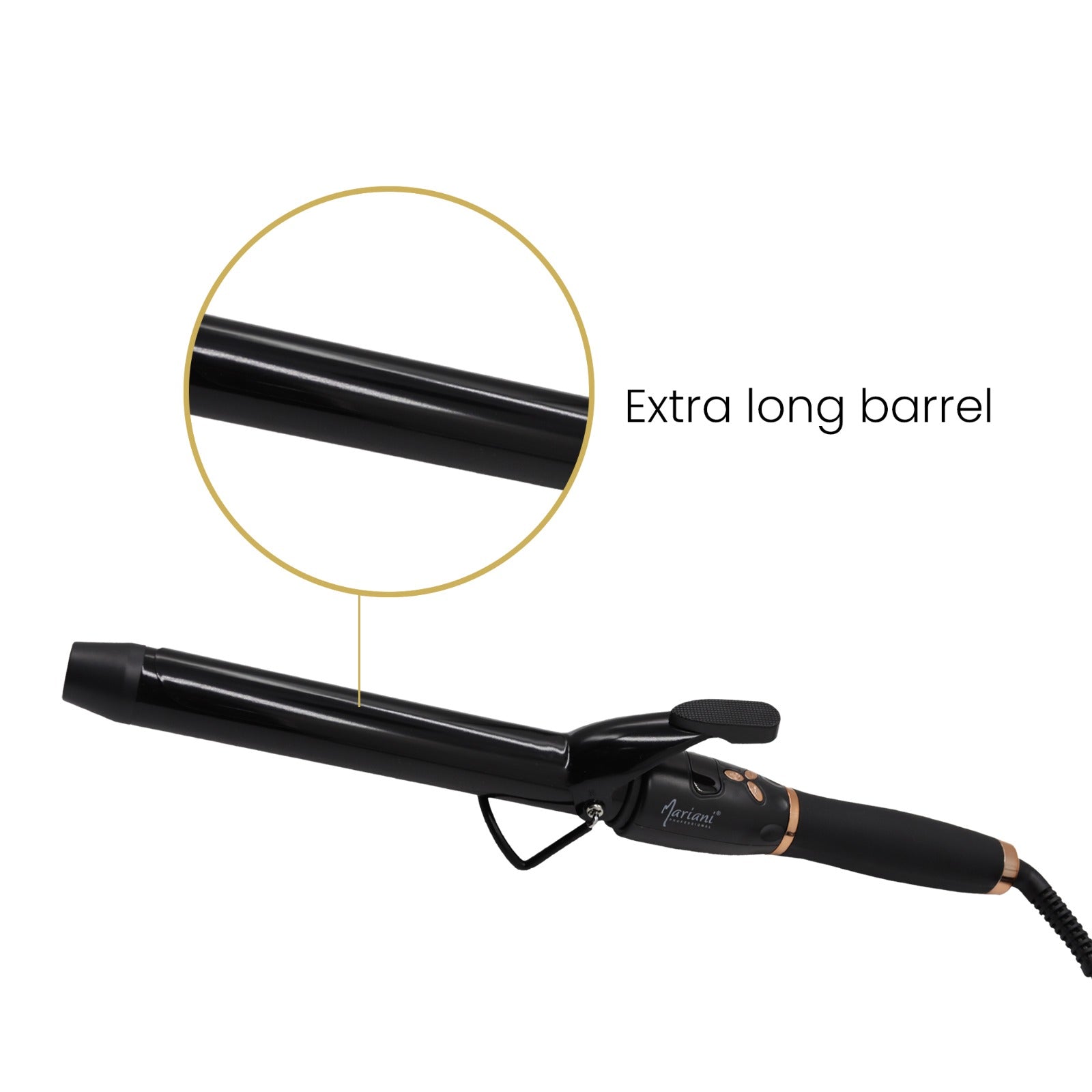 Mariani Premium Extra Long Barrel Curling Iron 28 Dayjour