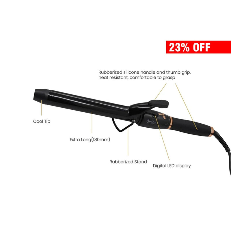 Mariani Premium Extra Long Barrel Curling Iron - Dayjour