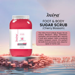 Mira Foot & Body Sugar Scrub Cherry Blossom 5Kg - Mira body scrub - sugar scrub - dayjour
