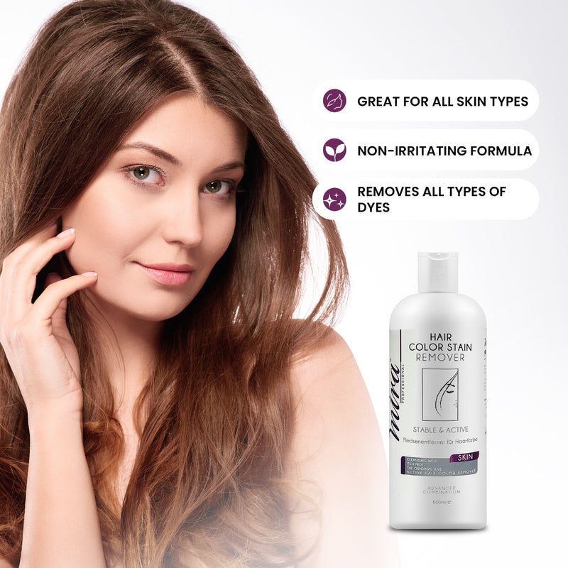 Hair Color Stain remover (Stable & Active) 500ml