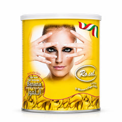 Roial Hair Remover Wax - Roial Wax Lipo - Roial Banana Wax 600ml - Banana Hair Removal Wax - Professional Hair Removal Wax - Salon Wax - Body Wax - Mineral Oil Wax