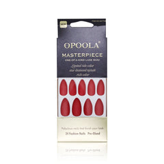 Opoola Pre Glued Fashion Nail Extension Nail Tips 24 Pieces - Dayjour
