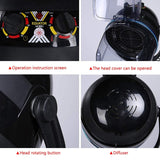 Professional Black Hooded Hair Dryer Machine for Salon Spa – Adjustable, Portable & Efficient - professional hair dryer machine for salon - hooded hair dryer equipment - Dayjour - UAE