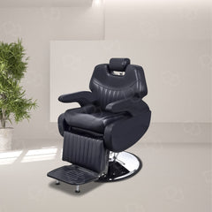 Professional Gents Salon Barber Chair Black