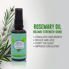 Rosemary Oil for Hair volume , strength and shine 50ml  - dayjour 