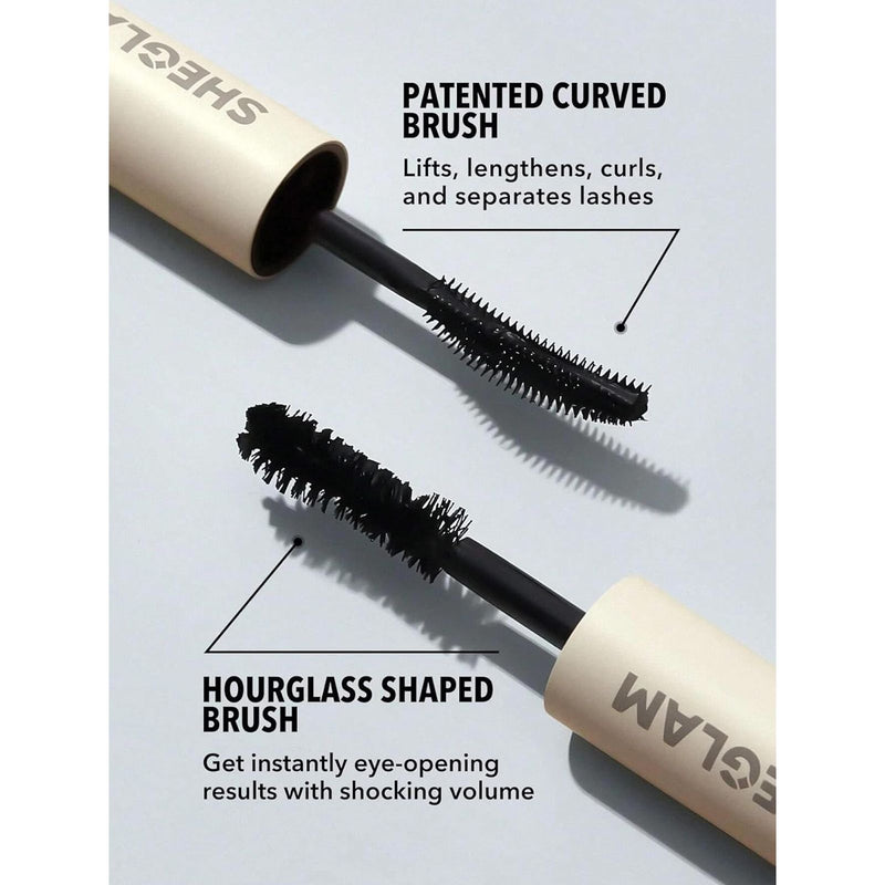 SHEGLAM All-In-One Volume Length Mascara Washable Black Dayjour UAE - SHEGLAM lash lengthening mascara UAE - washable black mascara wand - Dayjour - UAE