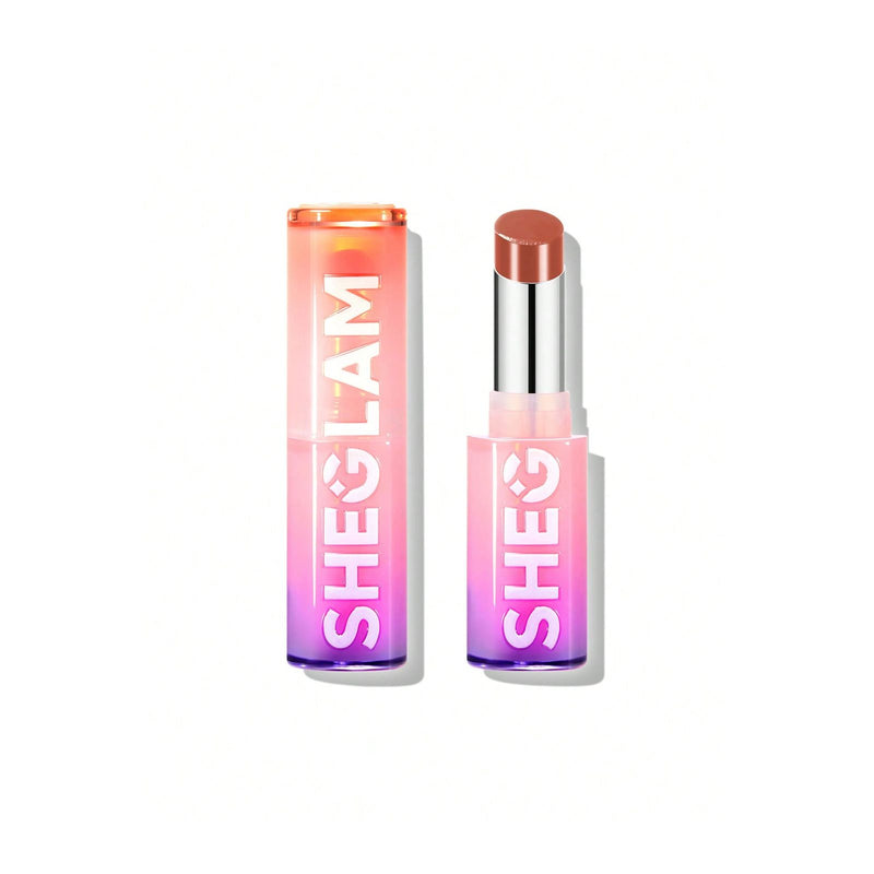 SHEGLAM Mirror Kiss High-Shine Lipstick Plot Twist | Glossy Lipstick - sheglass mirror shine lipstick - Plot Twist shade lipstick - SHEGLAM UAE - Dayjour