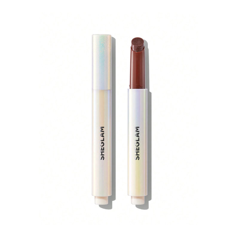 SHEGLAM Pout-Perfect Shimmer Lip Plumper Sepia Kiss - Warm Brown Shimmer Gloss UAE - lip gloss - booster lip gloss in sepia kiss shade - sheglam lip gloss