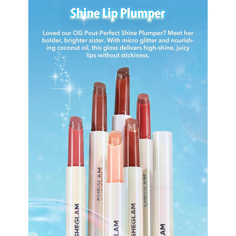 SHEGLAM Pout-Perfect Shimmer Lip Plumper - lip plumper - lip gloss with booster effect - Dayjour