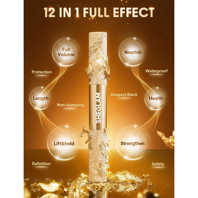 SHEGLAM All-In-One 24K Multi-Effect Mascara Black Dayjour UAE - Sheglam UAE - Mascara in Abu Dhabi - Sheglam mascara - Dayjour - UAE