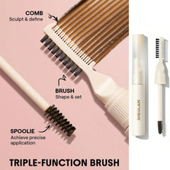 SHEGLAM Save It Laminating Brow Gel Clear - Long-Hold Clear Brow Styling Gel UAE - Eyebrow gel - laminated eyebrow styling - Clear eyebrow gel - Dayjour - Sheglam eyebrow gel