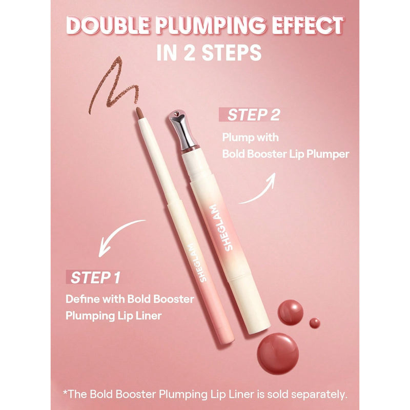 SHEGLAM Bold Booster Lip Plumper - Glossy Plumping Lip Color UAE -  SHEGLAM UAE -lip plumper in Dubai - Lip booster - Fuller lips - Dayjour - UAE - Lip booster with heating technology