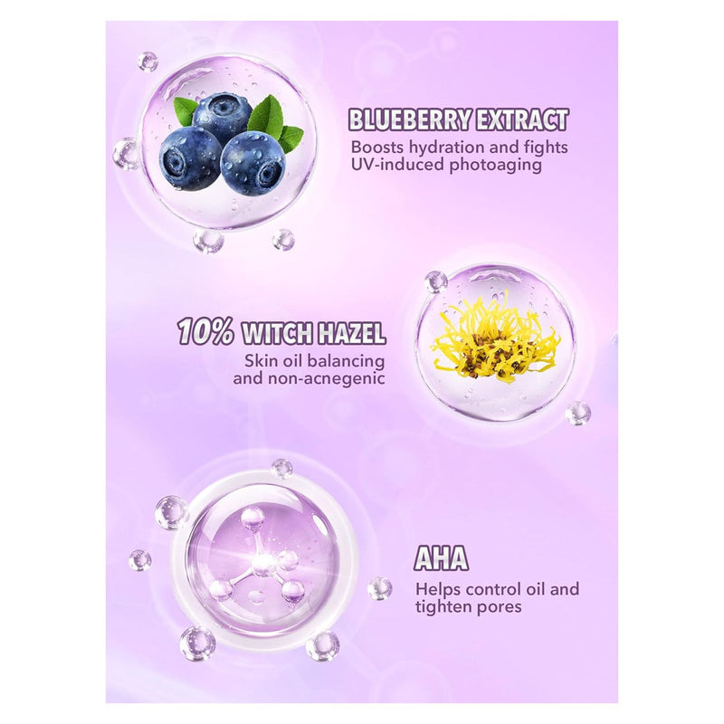 SHEGLAM Good Grip Hydrating Primer Blueberry AHA 15ml Dayjour UAE - Sheglam primer in Dubai - Sheglam UAE - Dayjour - Primer travel size