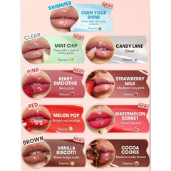 SHEGLAM Crystal Glaze Moisturizing Lip Gloss - lip gloss - Dayjour UAE - Hydrating glossy lip - Crystal Glaze Moisturizing Lip Gloss