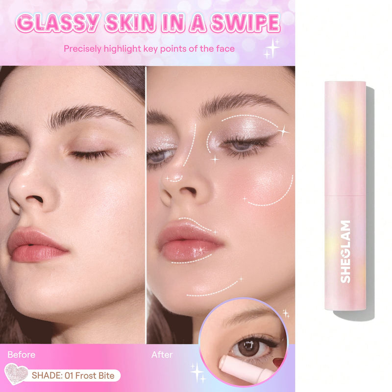 SHEGLAM Crystal Jelly Glaze Stick Frost Bite | Icy Gloss Tint – Dayjour UAE - Frost Bite lipstick in UAE - SHEGLAM - Dayjour