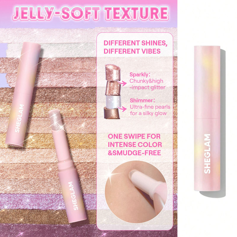 SHEGLAM Crystal Jelly Glaze - Crystal Jelly Glaze Stick - SHEGLAM - Dayjour - Hydrating lipstick - Makeup products in Dubai