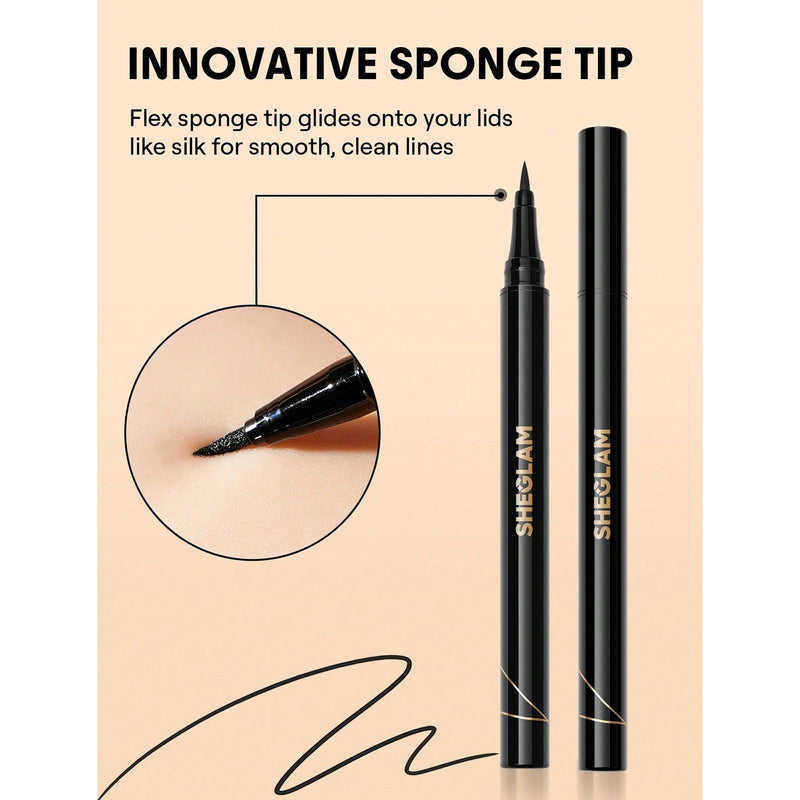 SHEGLAM Eye Affinity Waterproof Eyeliner Now Streaming - Precision Liquid Liner UAE - Waterproof and smudge-resistant liquid eyeliner - eyeliner - waterproof eyeliner in UAE - Sheglam eyeliner - Dayjour UAE