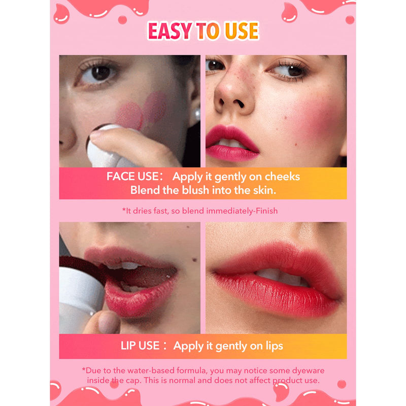SHEGLAM Jelly-Licious Lip & Blush Tint Coucou Dayjour UAE - jelly lip and cheek tint Coucou shade - jelly lip and cheek tint Coucou shade - Lip tint - blush in UAE - Dayjour