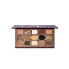 SHEGLAM Matinée In L.A. 15-Pan Eyeshadow Palette – Warm Glam Makeup Palette - warm bronze eyeshadow palette 15 shades - SHEGLAM LA inspired makeup palette - coral bronze eyeshadow palette Dayjour 