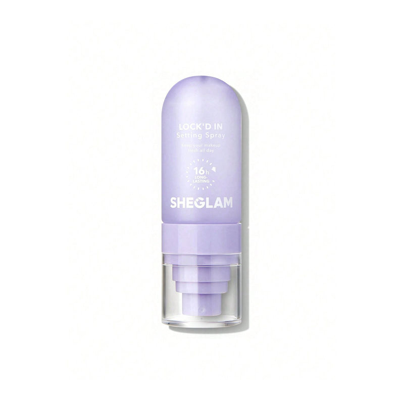 SHEGLAM Lock’d In Setting Spray matte makeup fixing mist - SHEGLAM setting spray UAE - matte setting spray UAE - makeup fixing spray - oil control setting spray - long lasting makeup mist - makeup lock spray UAE